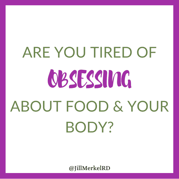 Are you Tired of Obsessing About Food & Your Body?